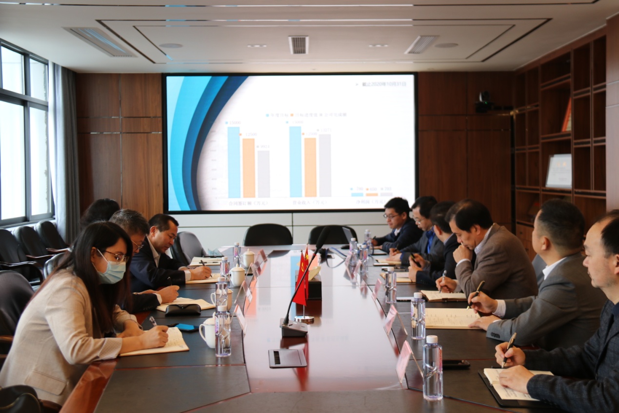 中輕集團(tuán)黨委副書(shū)記、總經(jīng)理郭建全一行蒞臨公司 調(diào)研指導(dǎo)工作